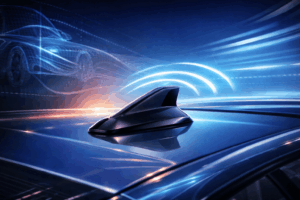Antena automotiva moderna